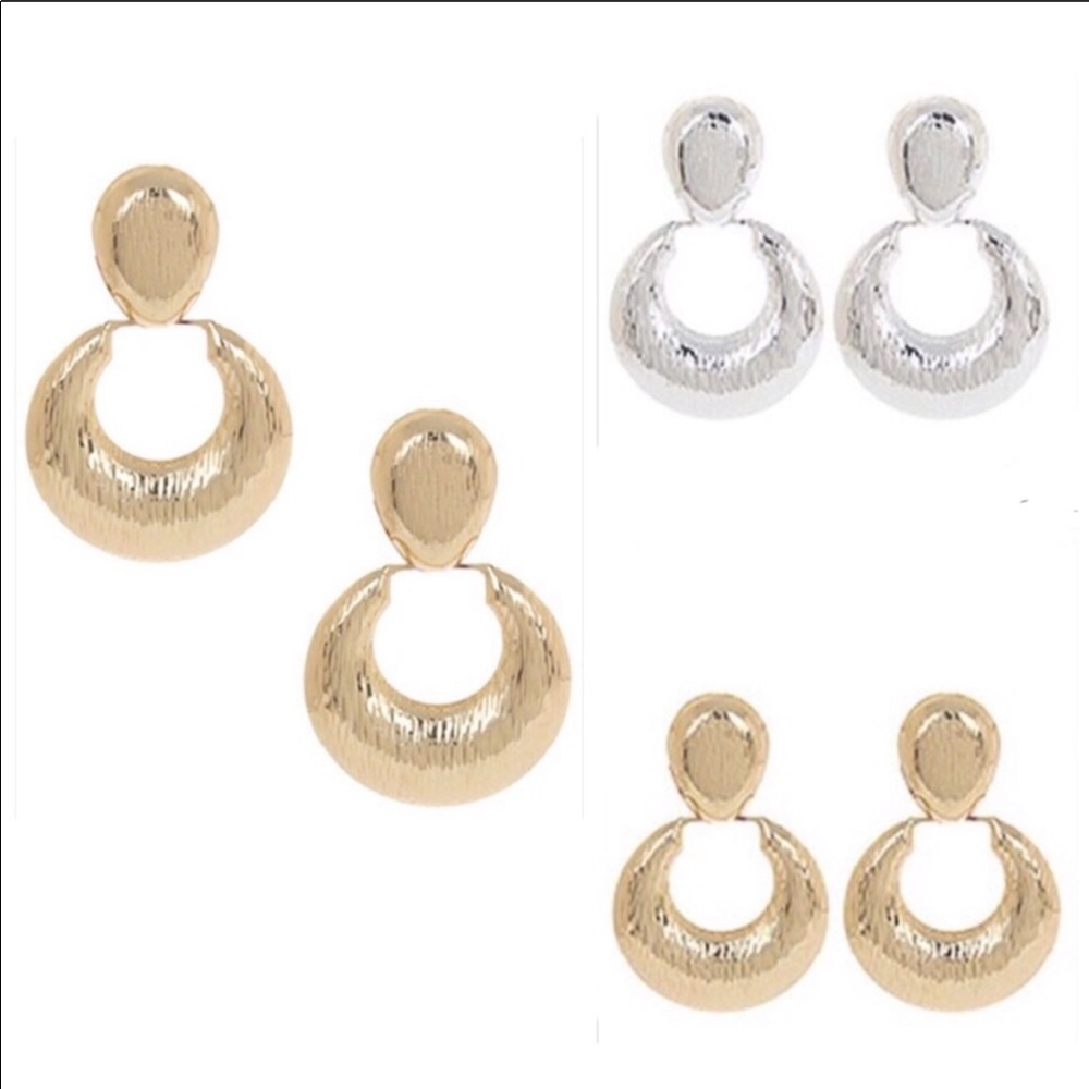 Beautiful Doorknocker Earrings